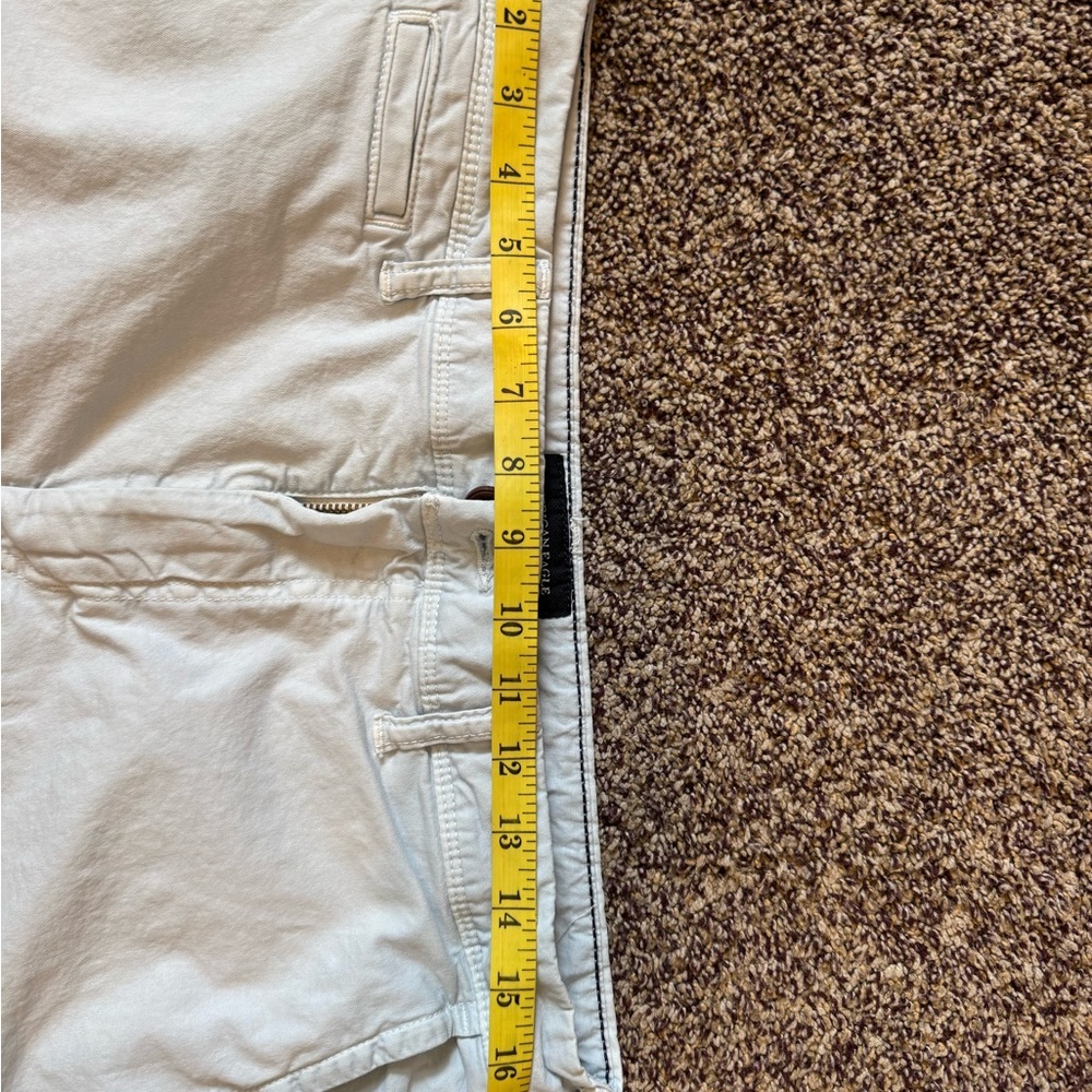 American Eagle Outfitters Men's Light Blue Flat Front Shorts size 33 - Picture 5 of 9